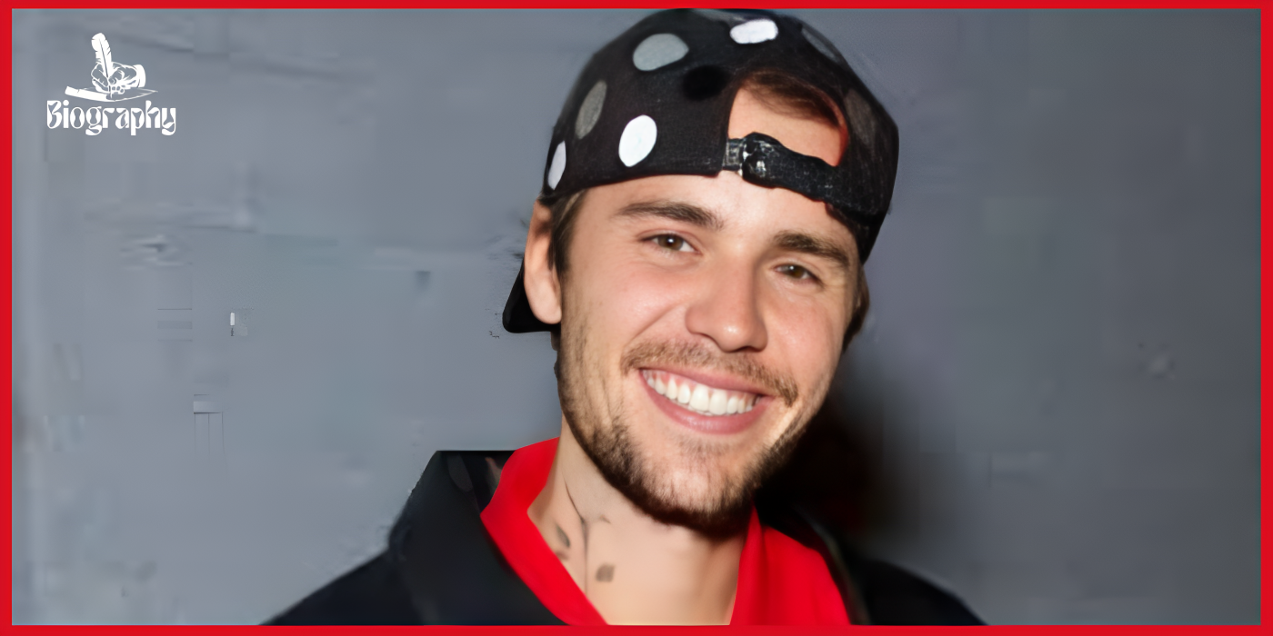 Image of Justin Bieber mental health themes, with a repetitive design featuring the artist's likeness.